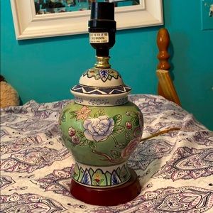 Small floral lamp